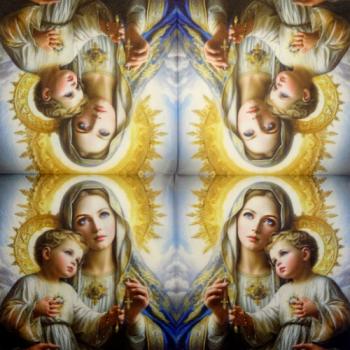 001 Winter - 3-lagig (ESR) - Hans Zatzka - Madonna